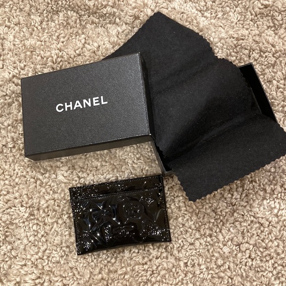 Chanel Card Holder Black patent leather - Picture 3 of 11